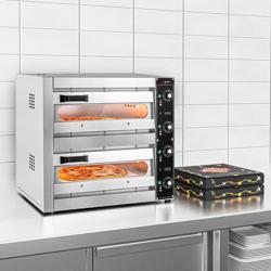 Mini Forno elettrico per pizza - 1+1x 33,5cm - Manuale