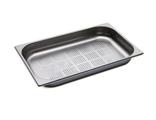 RVS GN bak 1/1 - Geperforeerd - Hoogte: 65mm