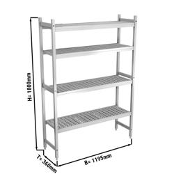 Rafturi din aluminiu - 1195 x 1800 mm