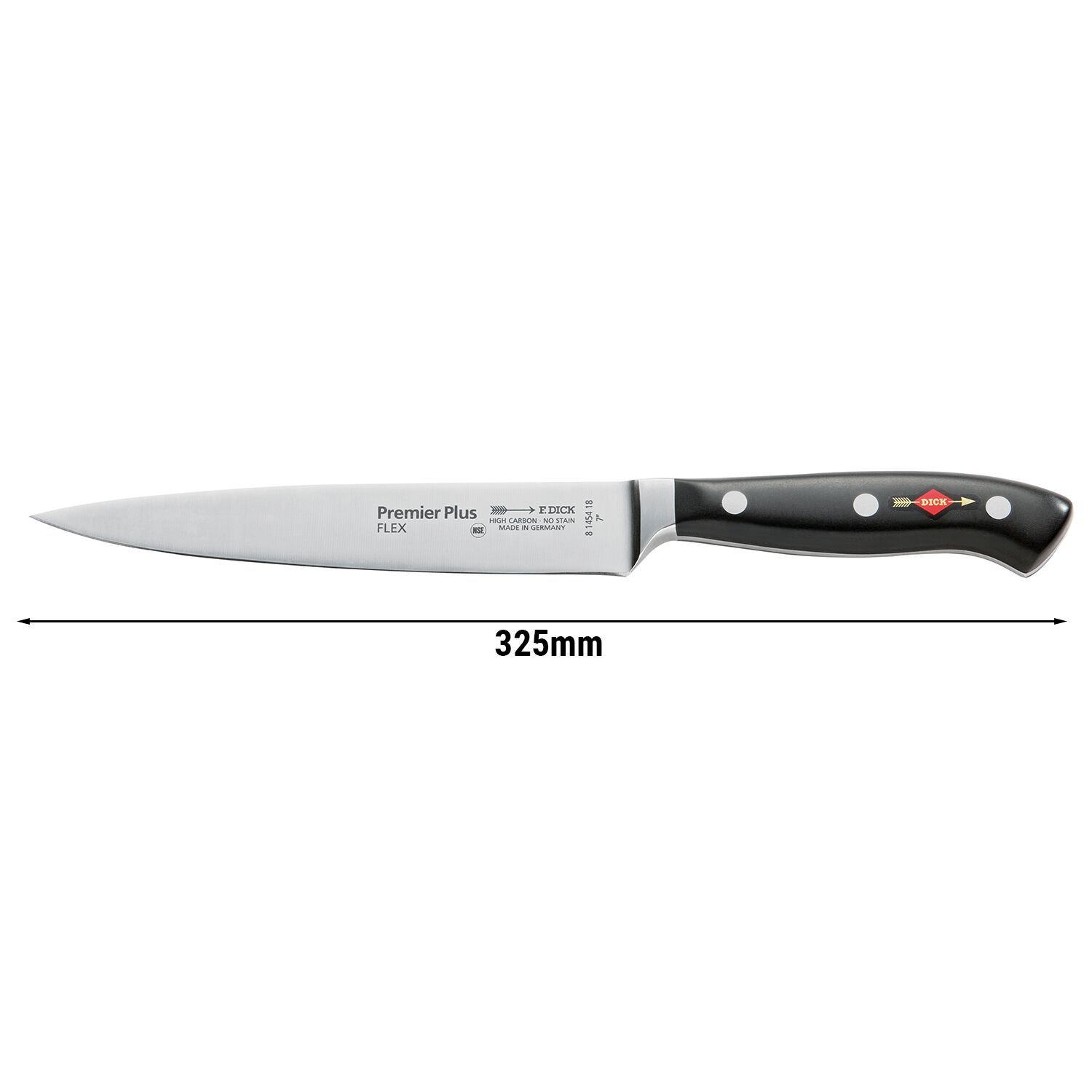 F. DICK | Premier Plus - Couteau à fileterer - lame flexible: 180mm