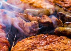 Grill gazowy z kamienia lawowego - 9 kW	