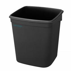AIR-WOLF | Poubelle hygiénique avec couvercle – 8 litres – plastique ABS – Anthracite