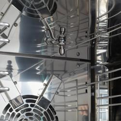 Bakery-Electric Commercial Combi Oven - Manual Controls - 6x EN 600x400 - incl. Mounting brackets