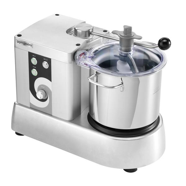 Kuter gastronomiczny - 5,3L - 350W - 230V - 600-2800obr/min