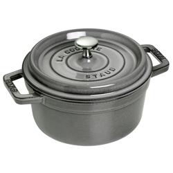 STAUB | LA COCOTTE - Cocotte - Ø 220mm - Fontă - Gri grafit
