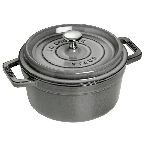 STAUB | LA COCOTTE - Cocotte - Ø 220mm - Ferro fundido - Cinza grafite