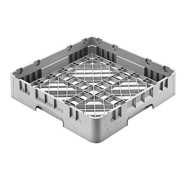 CAMBRO | CAMRACK® Open Base Dishwasher Rack – 500x500 mm – H 101 mm – Grey