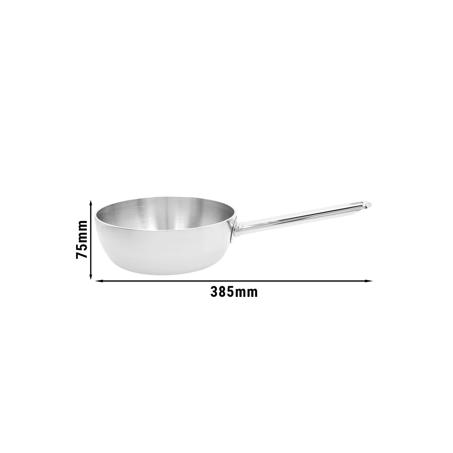 DEMEYERE | APOLLO 7 - Sauteuse - conique - Ø 200 mm -  inox 