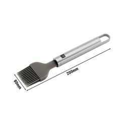 ZWILLING | Basting & Pastry Brush – Stainless Body, Heat‑Resistant Silicone - 200 mm