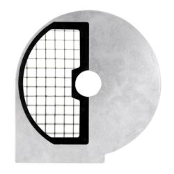 Tartelette bakplaat – groentesnijder GSA5 - Tartelettevorm: Blokjesrooster - 14x14mm - passend voor snijschijf SA14