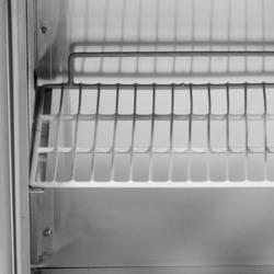 Koelwerkbank ECO - 1370x700mm - met 3 deuren & met achterwand