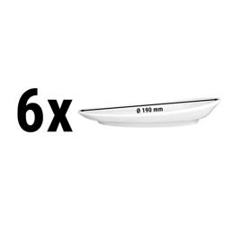 (6 Pièces) SELTMANN WEIDEN | Assiette Gourmet - Plate - Ø 190 mm
