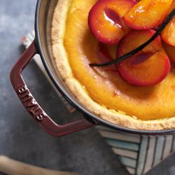 STAUB | LA COCOTTE - طنجرة كوكوت - بقطر 200 مم - حديد زهر - أحمر غرينادين