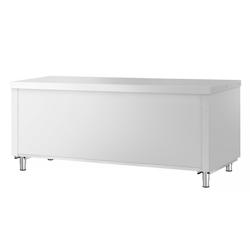 Table de travail en acier inoxydable KOPENHAGEN - 2310x700mm - avec étagère basse