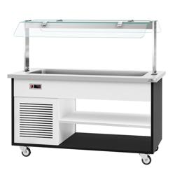 Chariot à buffet froid DANZIG - 1600mm - pour 4x GN 1/1