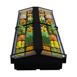 Холодильная витрина для свежих продуктов - 2,6 x 1,02 m 