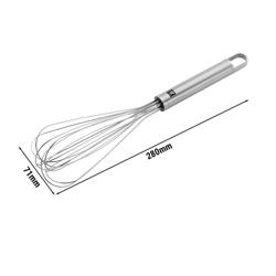 ZWILLING | Balloon Whisk – 8‑Star Loops for Extra Foam - 280 mm - Stainless Steel