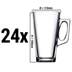 (24 szt.) Szklanka wysoka do drinków - Aqua - 390ml - do zmywarki - zestaw 24 szt.