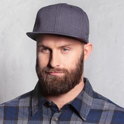 (5 pezzi) KARLOWSKY | Cappello piatto stile jeans - Nero vintage