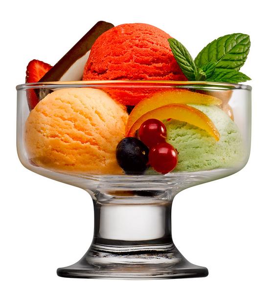  Iceville ظرف شیشه ای بستنی 24 عدد - 0.26 لیتر 