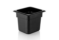 Contenitore GN 1/6 in policarbonato - Nero - Altezza: 150 mm