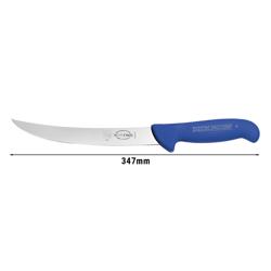 F. DICK| Carving knife ErgoGrip – 210 mm blade - Blue handle - Stainless steel