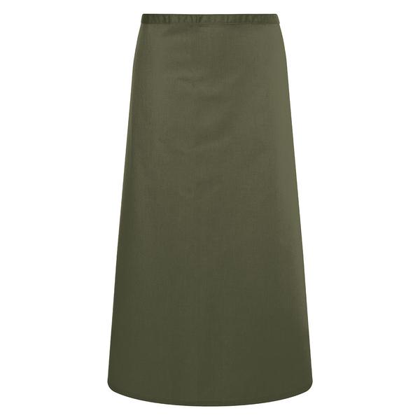 (6 Stuks) KARLOWSKY | Bistro schort Basic - Mosgroen