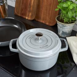 STAUB | LA COCOTTE - Cocotte - Ø 200mm - Żeliwo - Grafitowy szary	