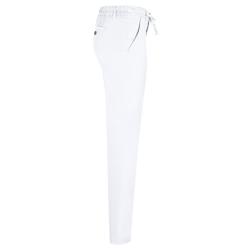 Karlowsky Chino Modern-Stretch - pantaloni de damă - culoarea albă - mărime: 36