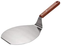 Lopatka na pizzu - Nerezová ocel - dlouhá rukojeť, ergonomicky tvarovaná - 185x165 mm