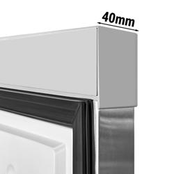 RVS voorraadkoelkast PREMIUM - 600 liter - 1 deur