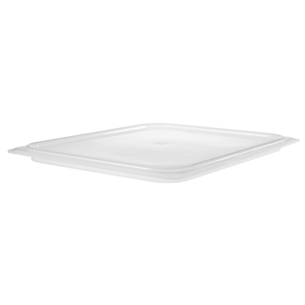 CAMBRO | CAMWEAR® - محكم الإغلاق - لون حليبي - GN 1/2 غطاء من البولي بروبيلين (قطع x6)