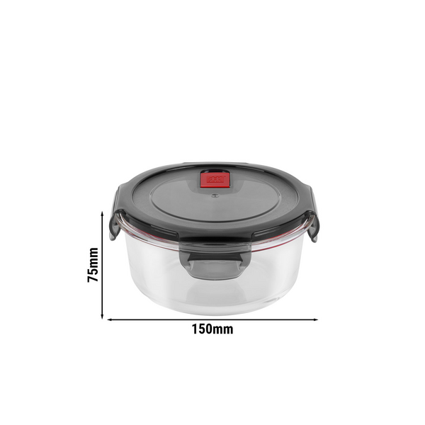 ZWILLING | GUSTO - Стеклянная банка круглая - Прозрачная - 0,6 литра