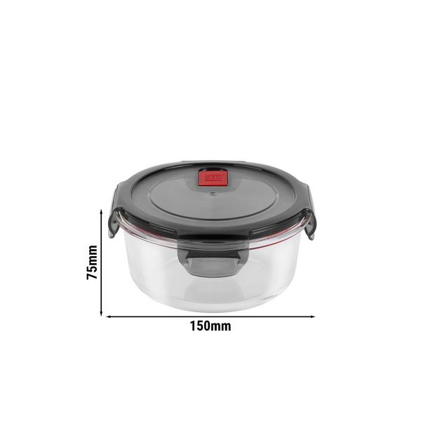 ZWILLING | GUSTO - Okrugla staklenka - Prozirna - 0,6 litara 