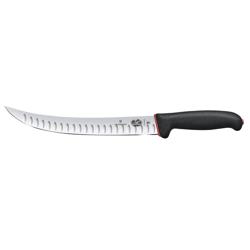 VICTORINOX | FIBROX DUAL GRIP - Slagersmes met kuiltjes - Mes: 250mm