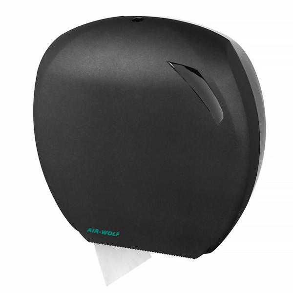 AIR-WOLF | Grote toiletroldispenser - voot 1 grote rol tot 290mm - ABS kunststof - Antraciet
