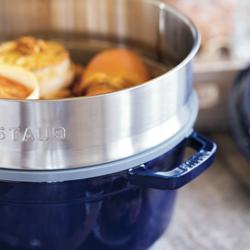 STAUB | Stoominzet - 4,4 liter - Ø 260mm - RVS 
