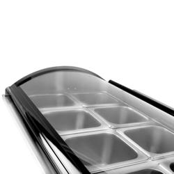 Expositor refrigerado de mesa / expositor superior - 67 litros - 0,76 x 0,61 m