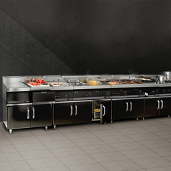 Friteuza electrica - 10 + 10 litri (18kW)