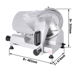 Máquina de charcutería - cuchilla: Ø 250 mm