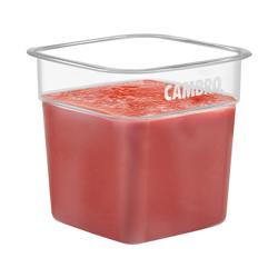 (6 pieces) CAMBRO | CAMSQUARES® FreshPro Food Containers – 0.9 L – BPA‑free, dishwasher‑safe