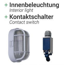 Wand-Kühlaggregat - maximal für 7,5 m³