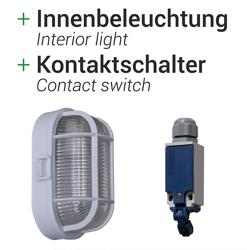 Commercial Wall Cooling Unit - maximum for 5 m³