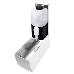 AIR-WOLF | WC brilreiniger met sensor - 500 ml - Roestvrij staal Wit