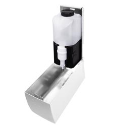 AIR-WOLF | Detergente per sedili WC con sensore - 500 ml - Acciaio inox bianco