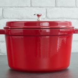 STAUB | LA COCOTTE - Kookpot - Ø 240mm - Gietijzer - Kersenrood