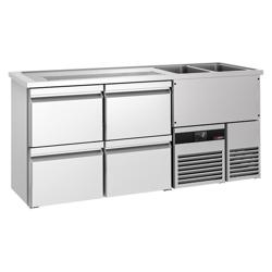 Direct Draw Beer Dispenser / Kegerator PREMIUM - 1950x700mm - 4 Drawers