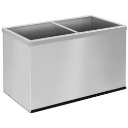 Säiliöteline - ruostumaton teräs - 340x180x220 mm - yhteensopiva: SEK2 - 2x 2 l