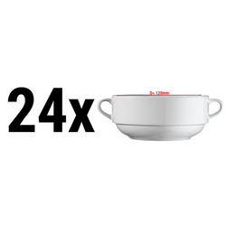 (24 pieces) ENTITY - Soup cup - Ø 120mm - White