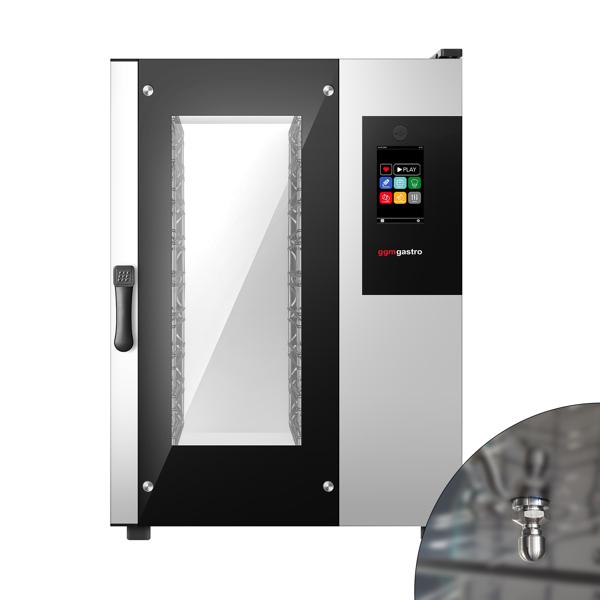Four combiné vapeur - tactile - 10x GN 1/1 - avec système de lavage inclus